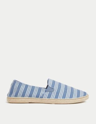 

M&S Collection Alpargatas de rayasMens - Navy Mix, Navy Mix