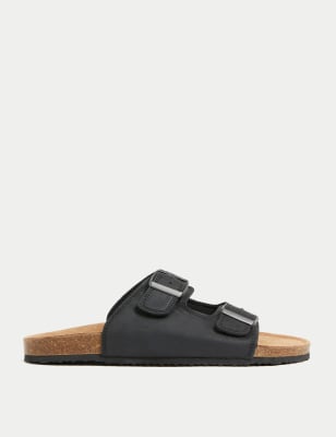 

M&S Collection Sandalias de pielMens - Black, Black