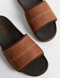 Airflex™ Leather Slip-On Sandals
