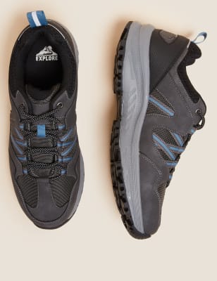 

Mens M&S Collection Walking Shoes - Grey Mix, Grey Mix