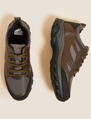 

M&S Collection Zapatos para caminar impermeablesMens - Brown Mix, Brown Mix