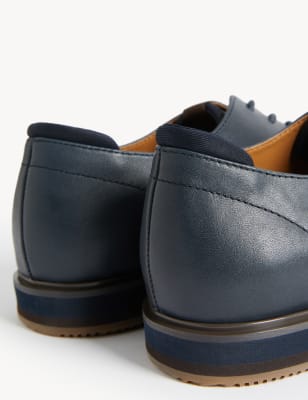 

Mens M&S Collection Derby-Lederschuhe - Navy, Navy