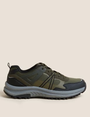 Marks And Spencer Mens M&S Collection Walking Shoes - Khaki, Khaki