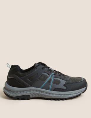 Marks And Spencer Mens M&S Collection Walking Shoes - Grey Mix, Grey Mix