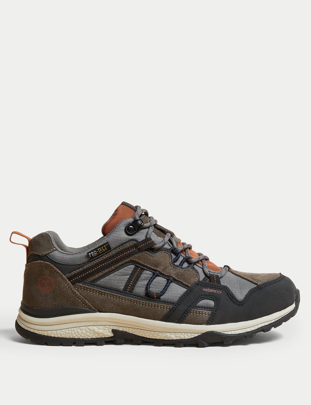 Suede Rip Stop Waterproof Walking Shoes image 1