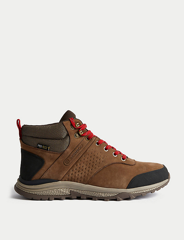 Leather Waterproof Walking Boots - LV