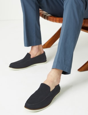  Mocassins en cuir - Navy