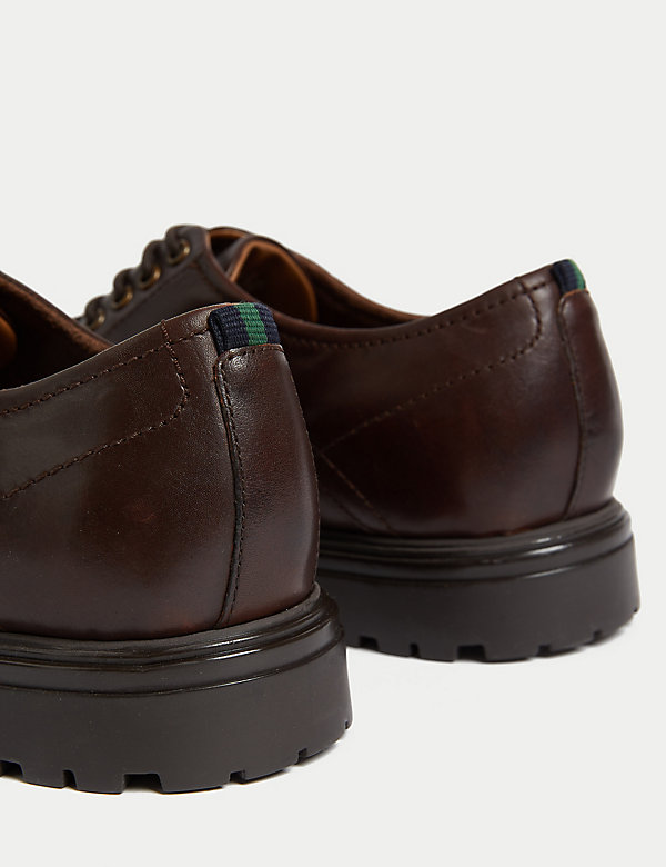 Leather Derby Shoes - MK