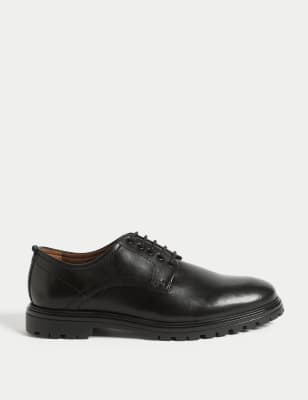  Derbys en cuir - Black