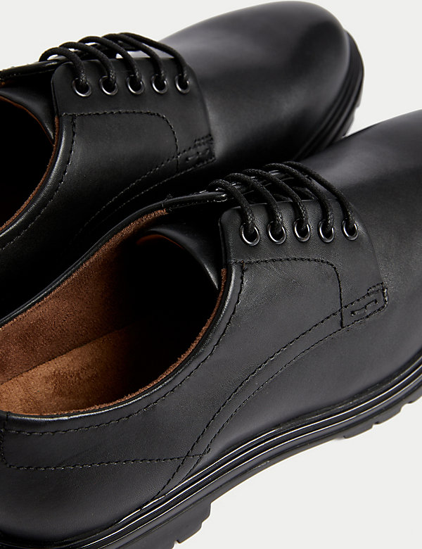 Leather Derby Shoes - GR