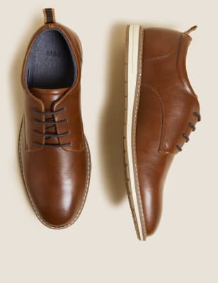 

Mens M&S Collection Derby Shoes - Brown, Brown