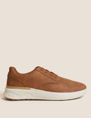 

Mens M&S Collection Lace-Up Shoes - Dark Tan, Dark Tan