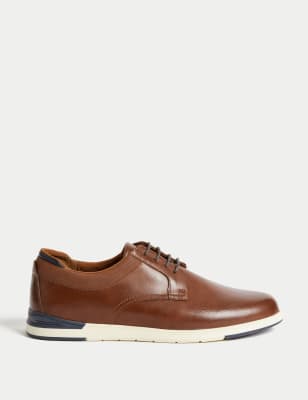 

Mens M&S Collection Derby Shoes - Tan, Tan