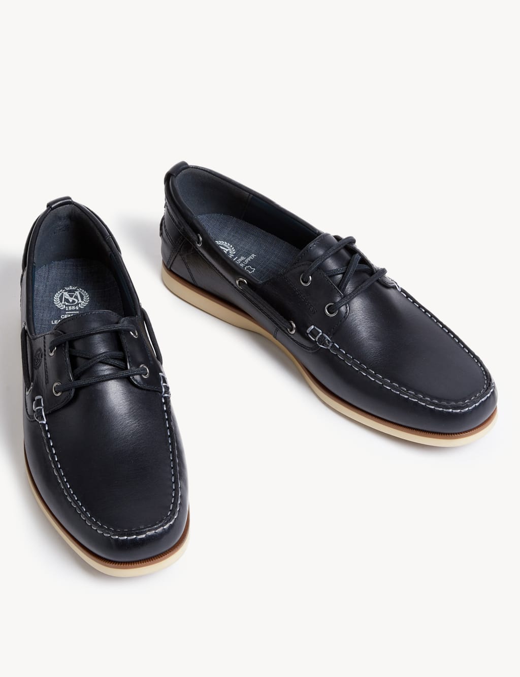Leather Deck Shoes image 2