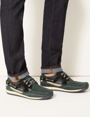 m&s mens deck shoes