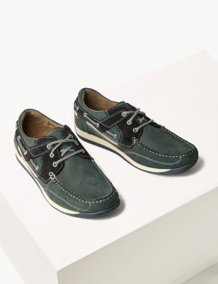 m&s mens boat shoes