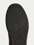 Wide Fit Airflex™ Leather Derby Shoes