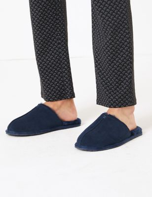 marks and spencer's men's slippers
