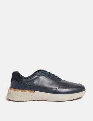 

Mens M&S Collection Airflex™ Lace Up Trainers - Navy, Navy