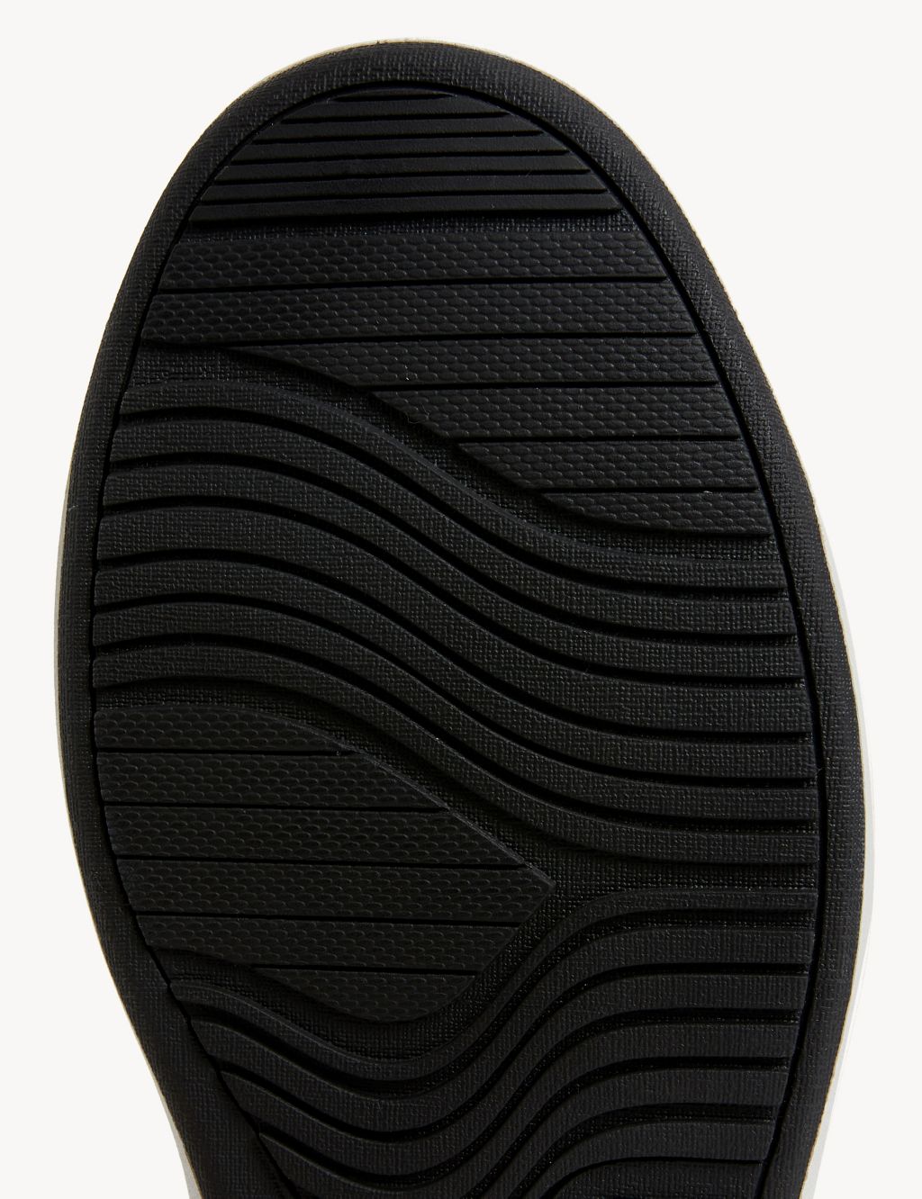Wide Fit Airflex™ Leather Lace Up Trainers image 3
