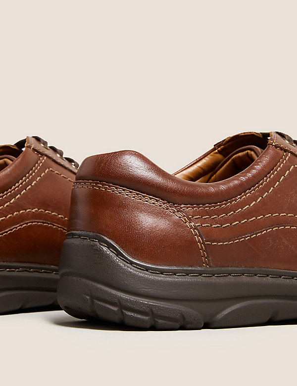 Wide Fit Airflex™ Leather Shoes - LT