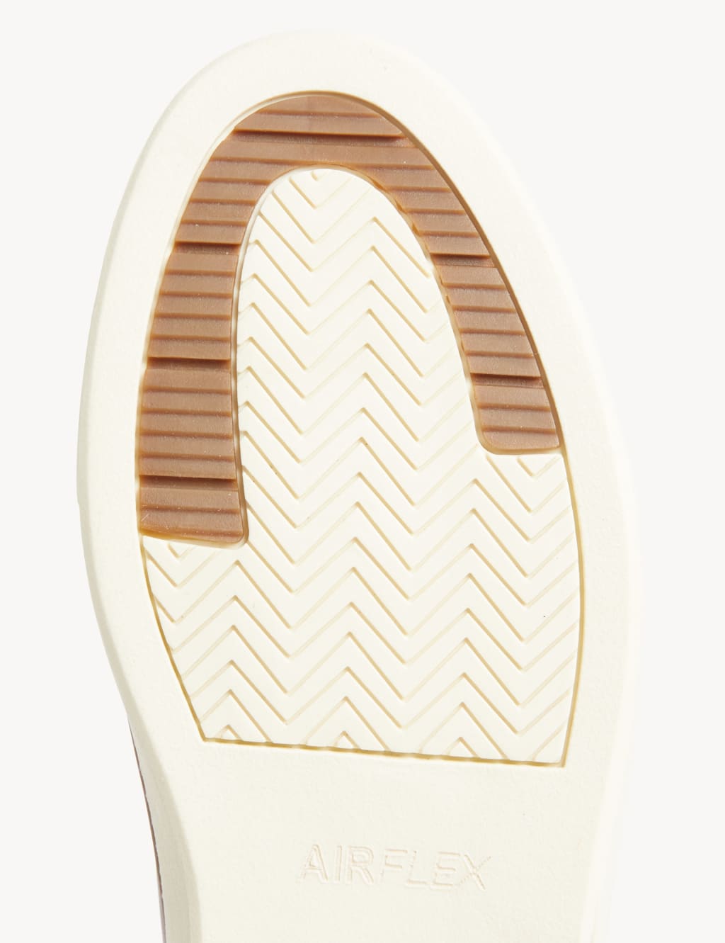 Airflex™ Leather Lace Up Trainers image 3