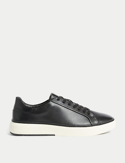 Airflex™ Leather Lace Up Trainers