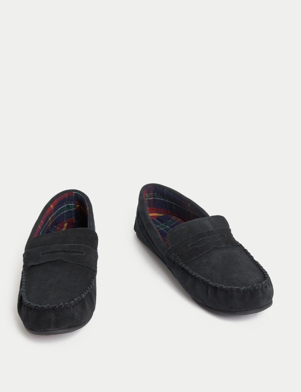Suede Slippers with Freshfeet™ image 2