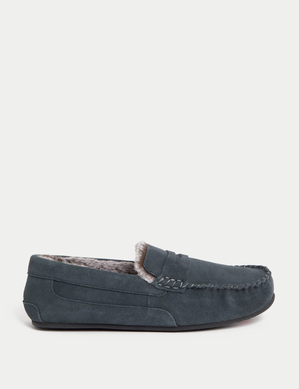 Suede Slippers with Freshfeet™ image 1