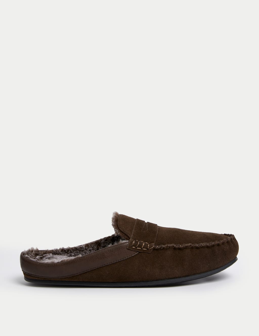 Suede Mule Moccasins