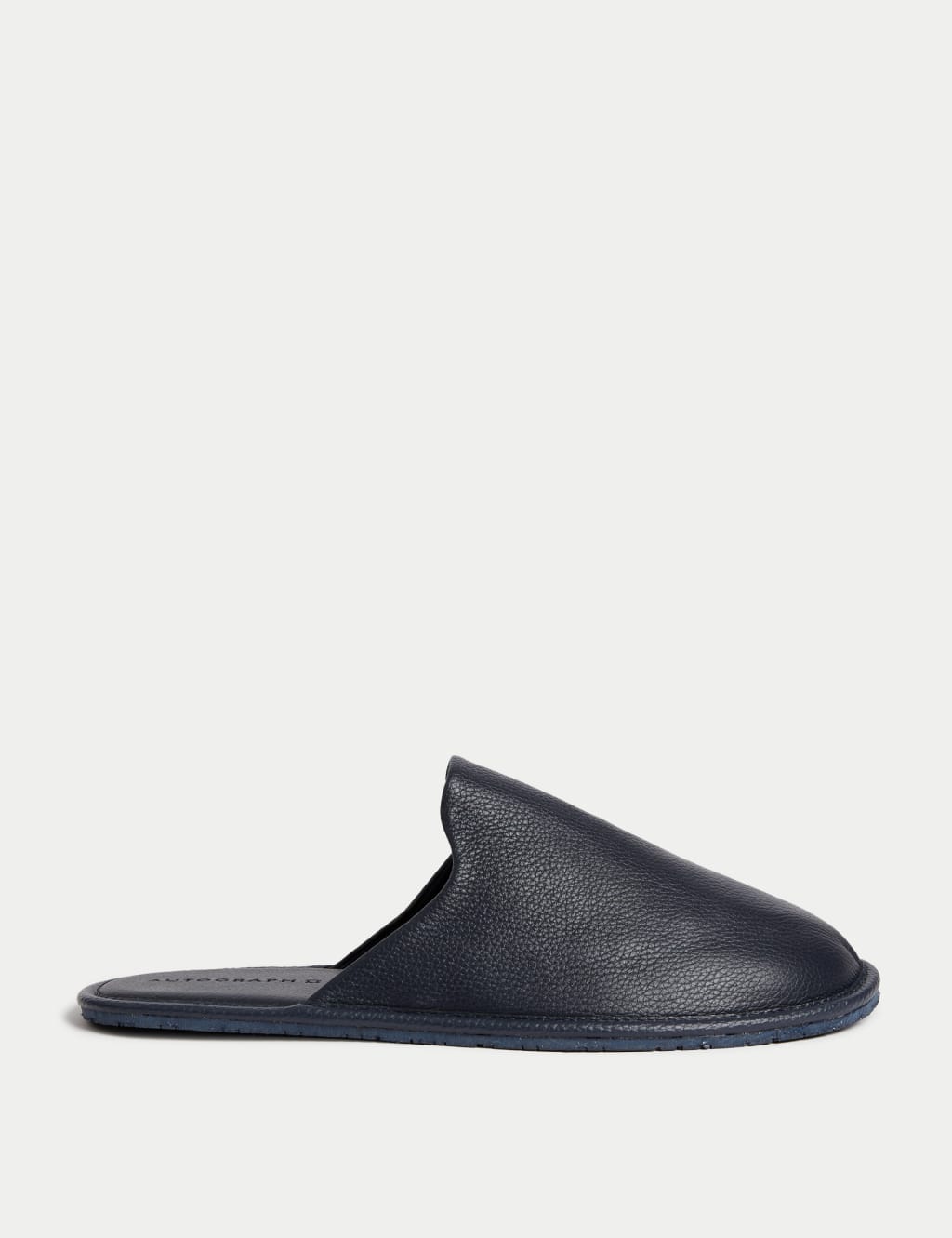 Mens leather sale slippers sale