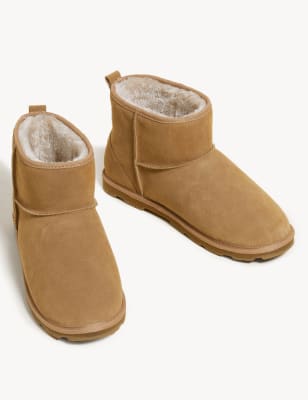 Marks and best sale spencer boot slippers