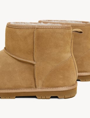 M&s womens slipper discount boots