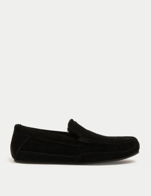 Marks and spencer moccasin slippers womens hot sale