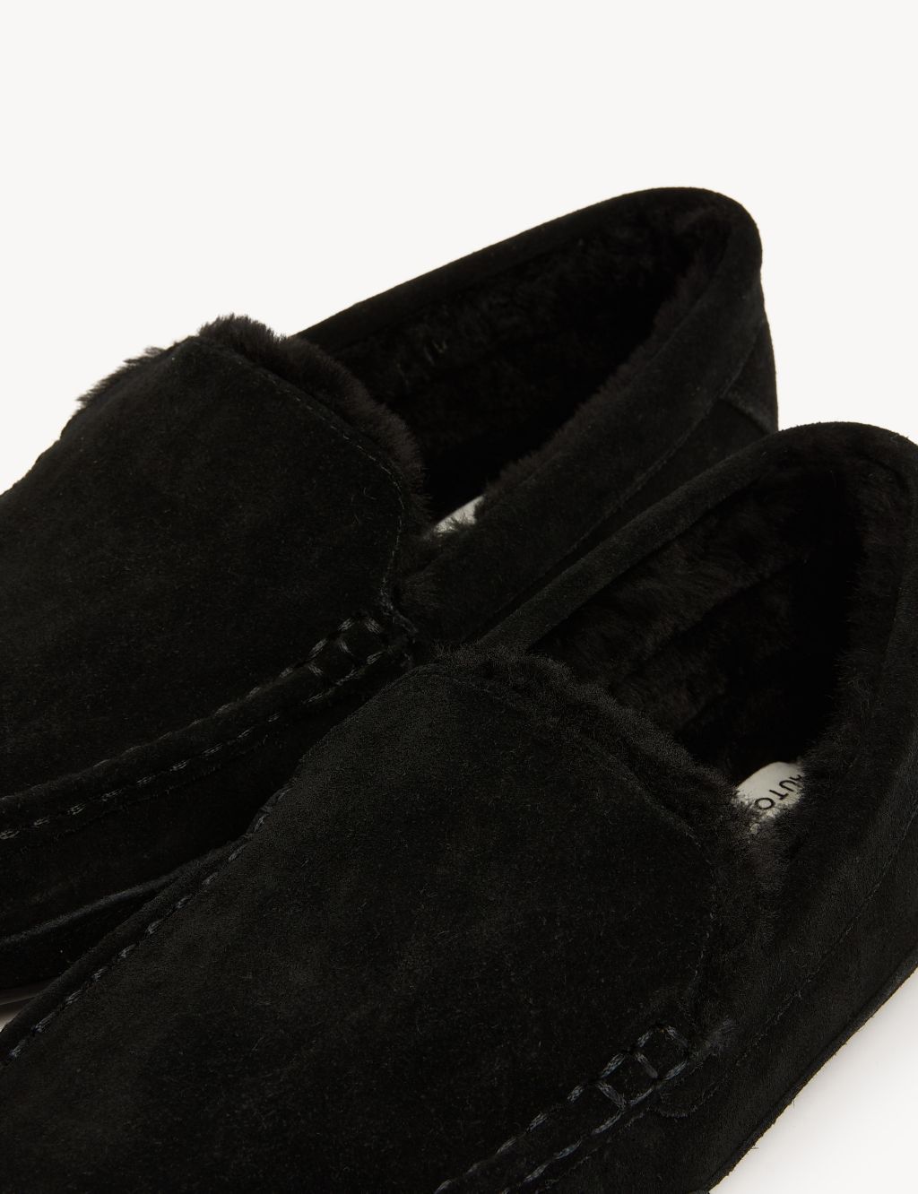 Suede Moccasin Slippers with Freshfeet™ image 2