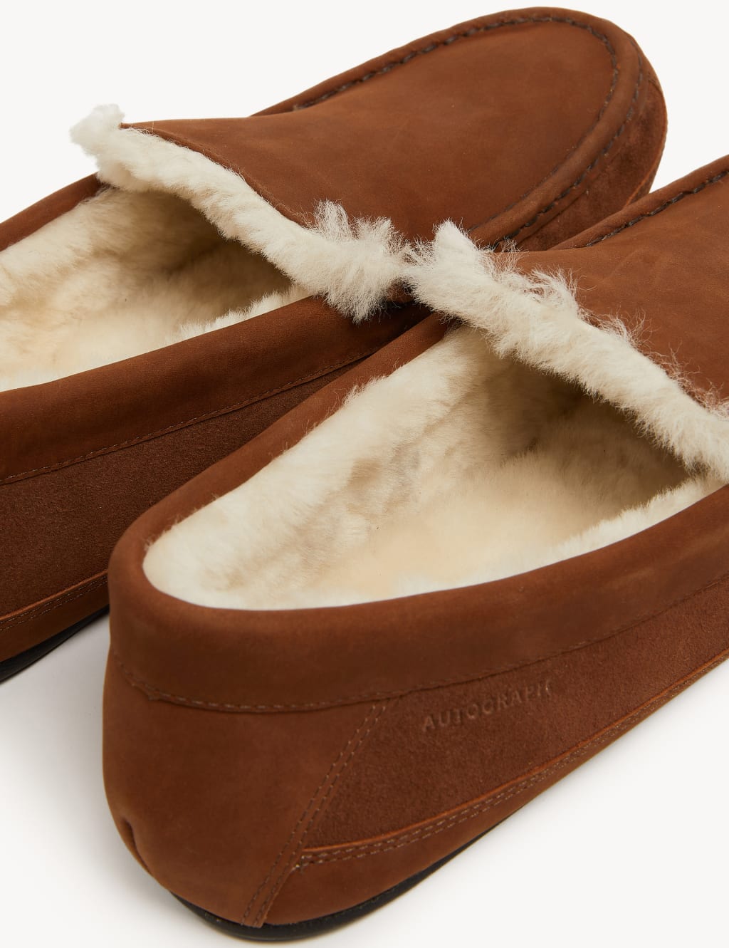 Suede Moccasin Slippers with Freshfeet™ image 2