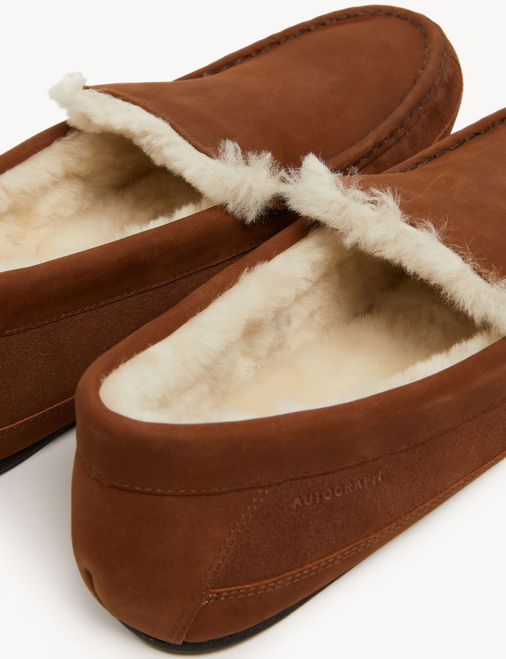 Suede Moccasin Slippers with Freshfeet™ image 3