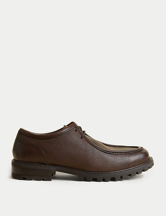 Merrion Leather Derby Shoes