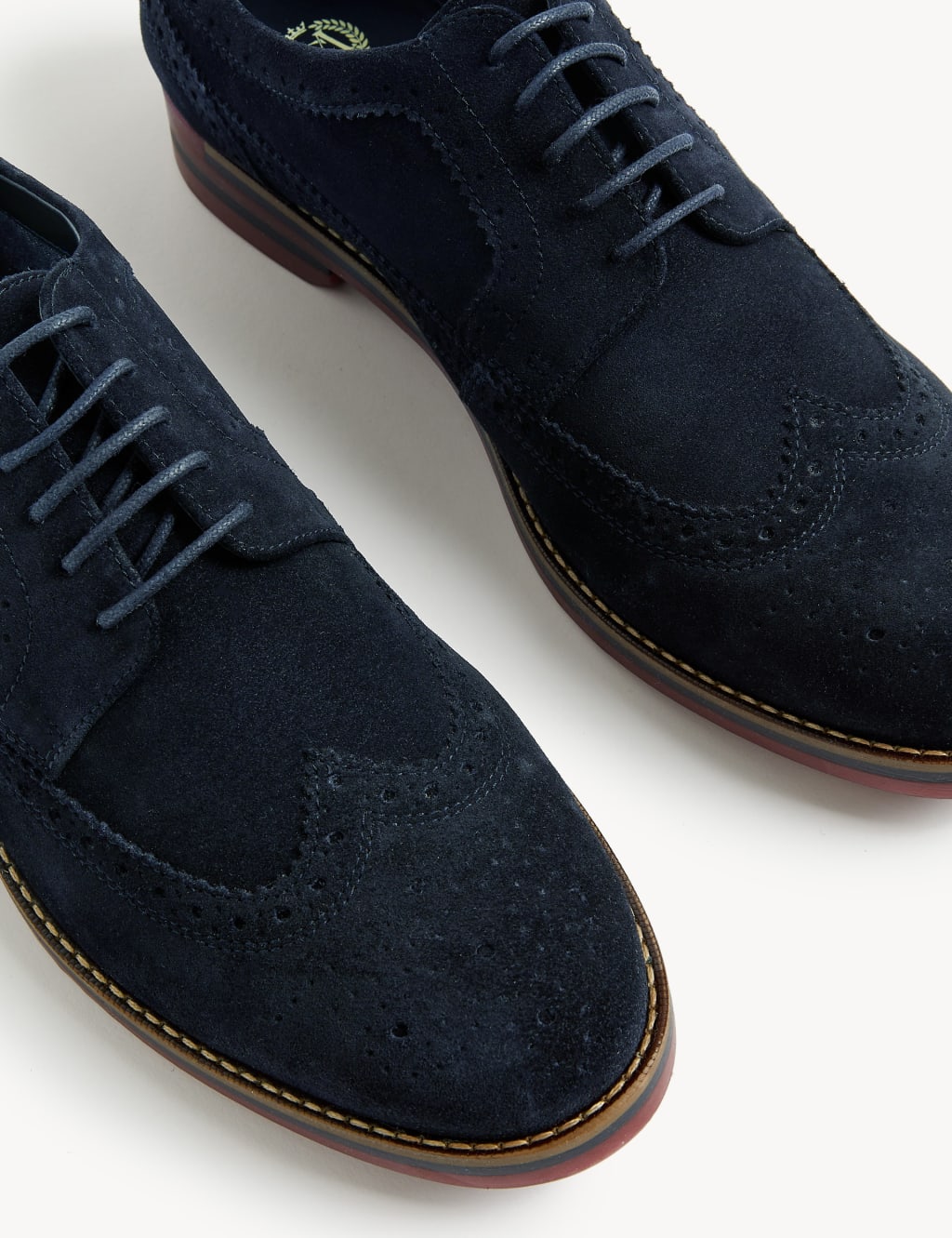 Suede Brogues image 2