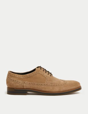 

M&S Collection Zapatos brogue de anteMens - Stone, Stone