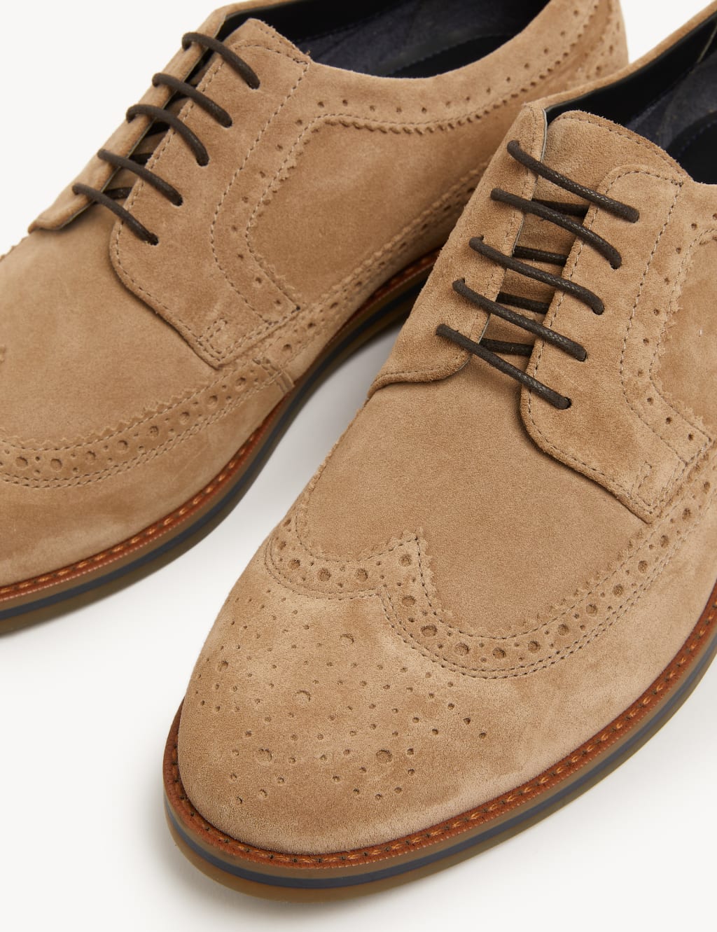 Suede Brogues image 2