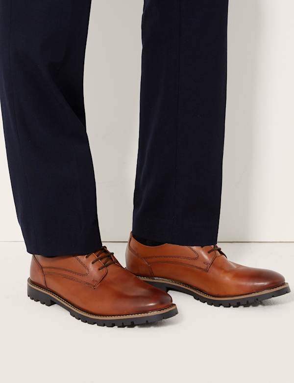 Leather Derby Shoes