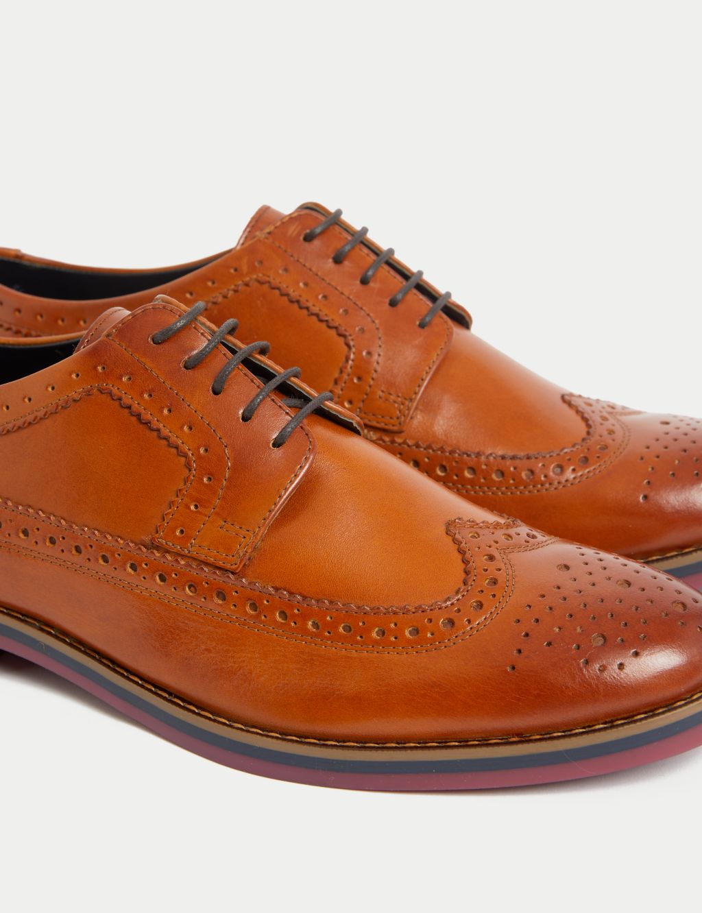 Leather Trisole Brogues image 3