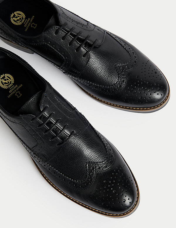 Leather Trisole Brogues - MK
