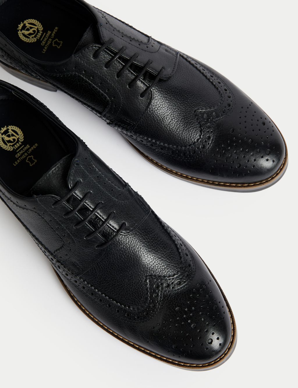 Leather Trisole Brogues image 3