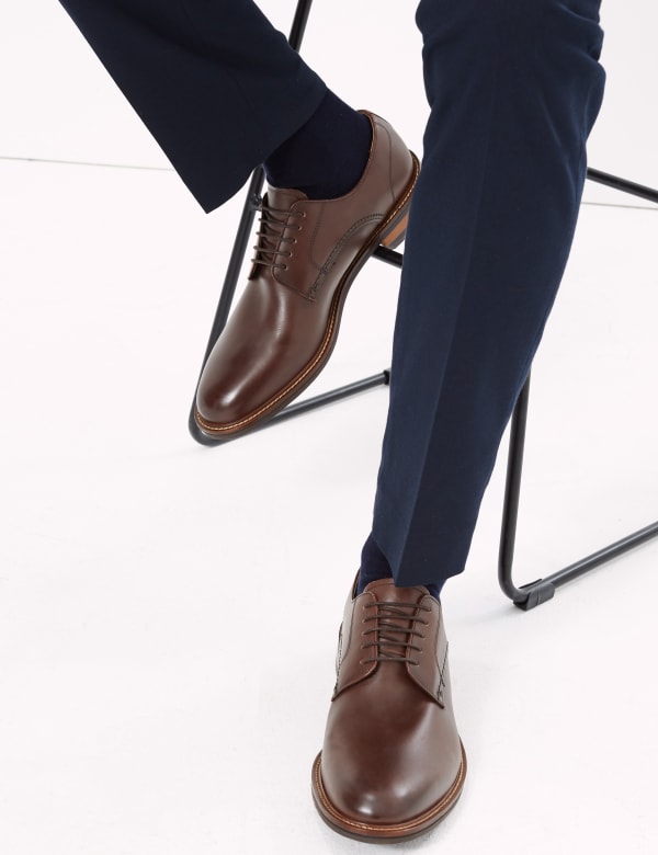 Leather Derby Shoes