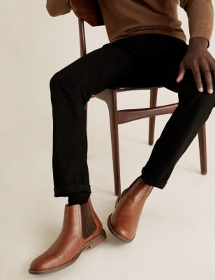 m&s mens deck shoes