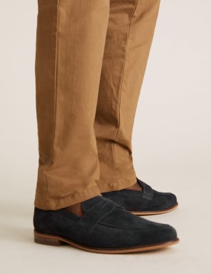 

Mens M&S Collection Wildleder-Slipper - Navy, Navy