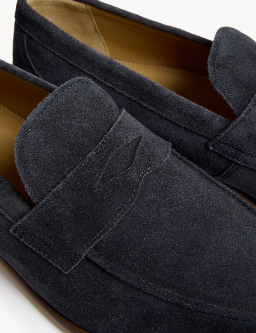 Suede Stain Resistant Slip-On Loafers image 2
