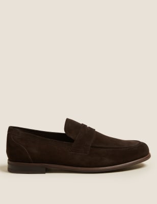 

Mens Autograph Wildlederslipper - Chocolate, Chocolate